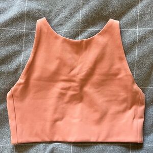 Girlfriend Collective Topanga Halter bra XS Light Coral